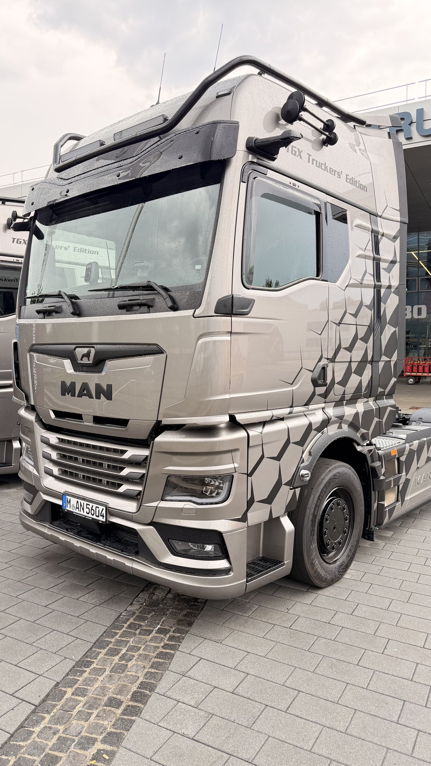 MAN TGX Truckers Edition durante la visita de Carga Pesada a Alemania