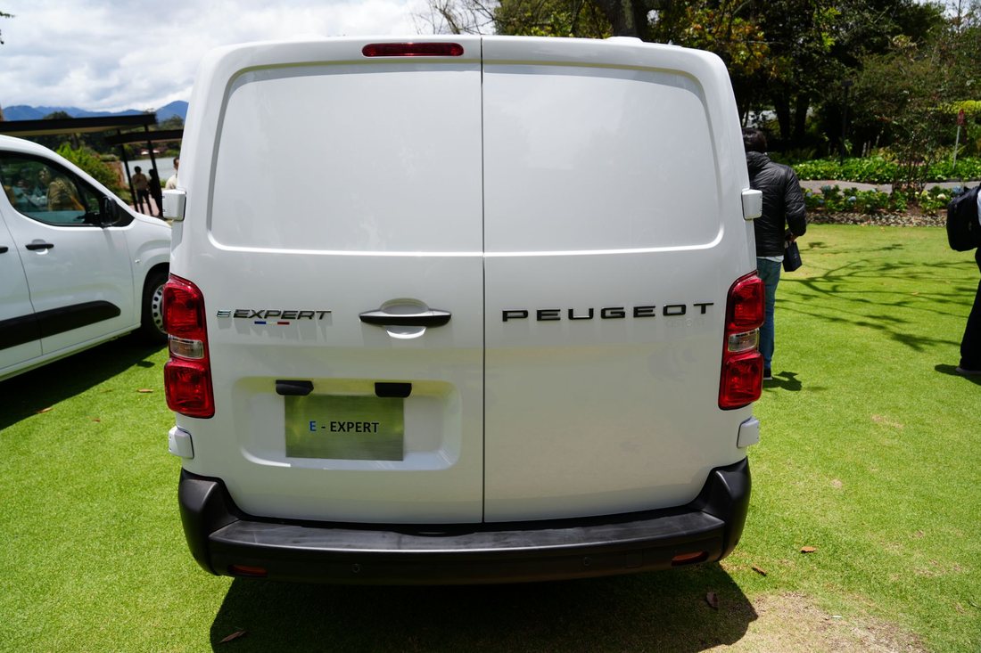 Peugeot E-Expert eléctrica vista trasera