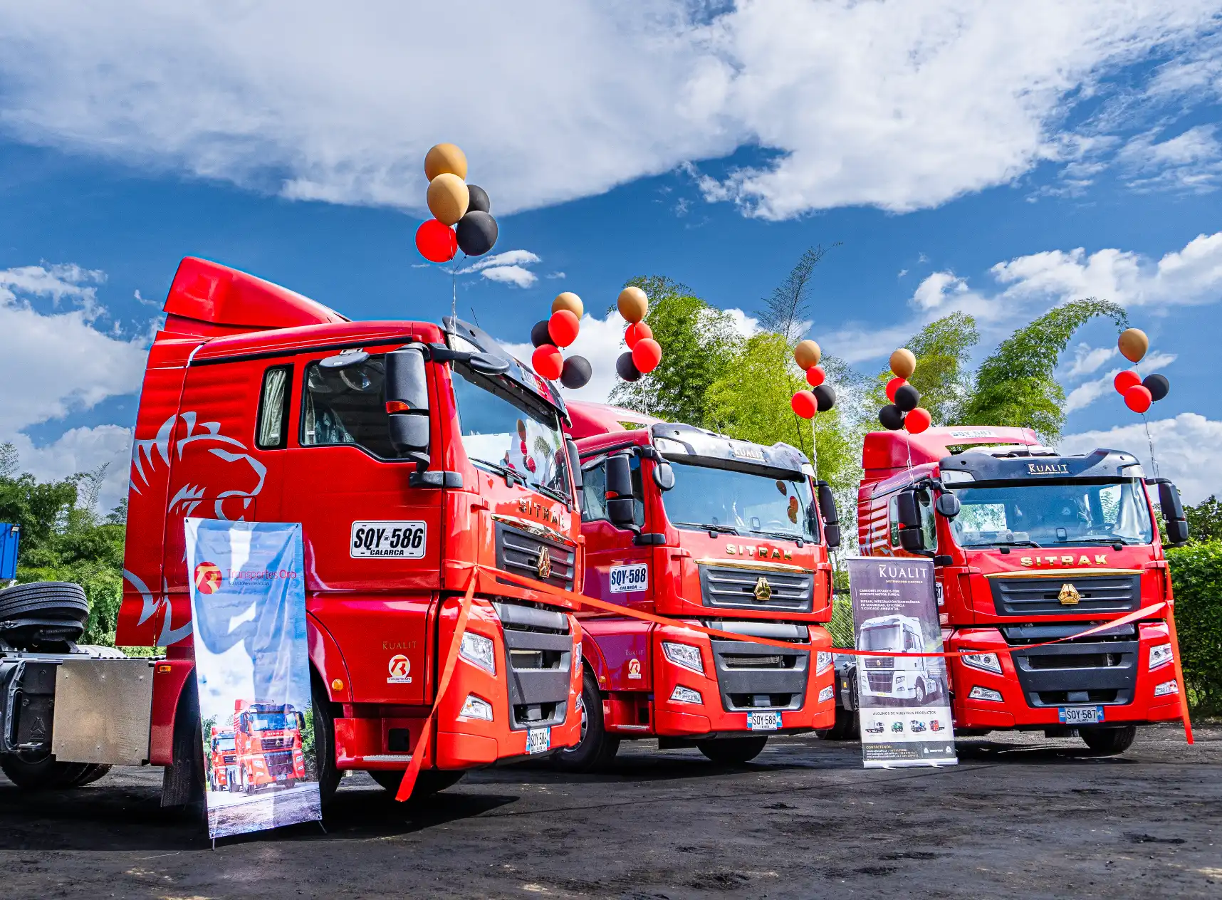 TRANSPORTES ORO: FORTALECIENDO SU FLOTA CON SINOTRUK DE LA MANO DE KUALIT