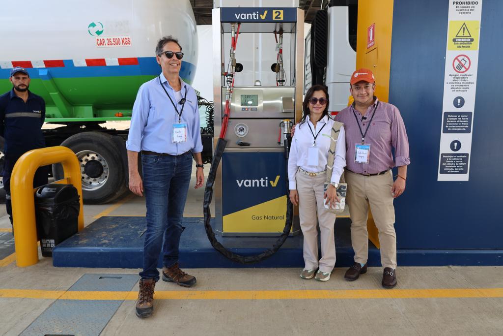 Nueva estación de servicio de gas natural en la Ruta del Sol para transporte de carga y pasajeros