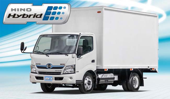 HINO PRESENTA SUS MODELOS DE CAMIONES HÍBRIDOS
