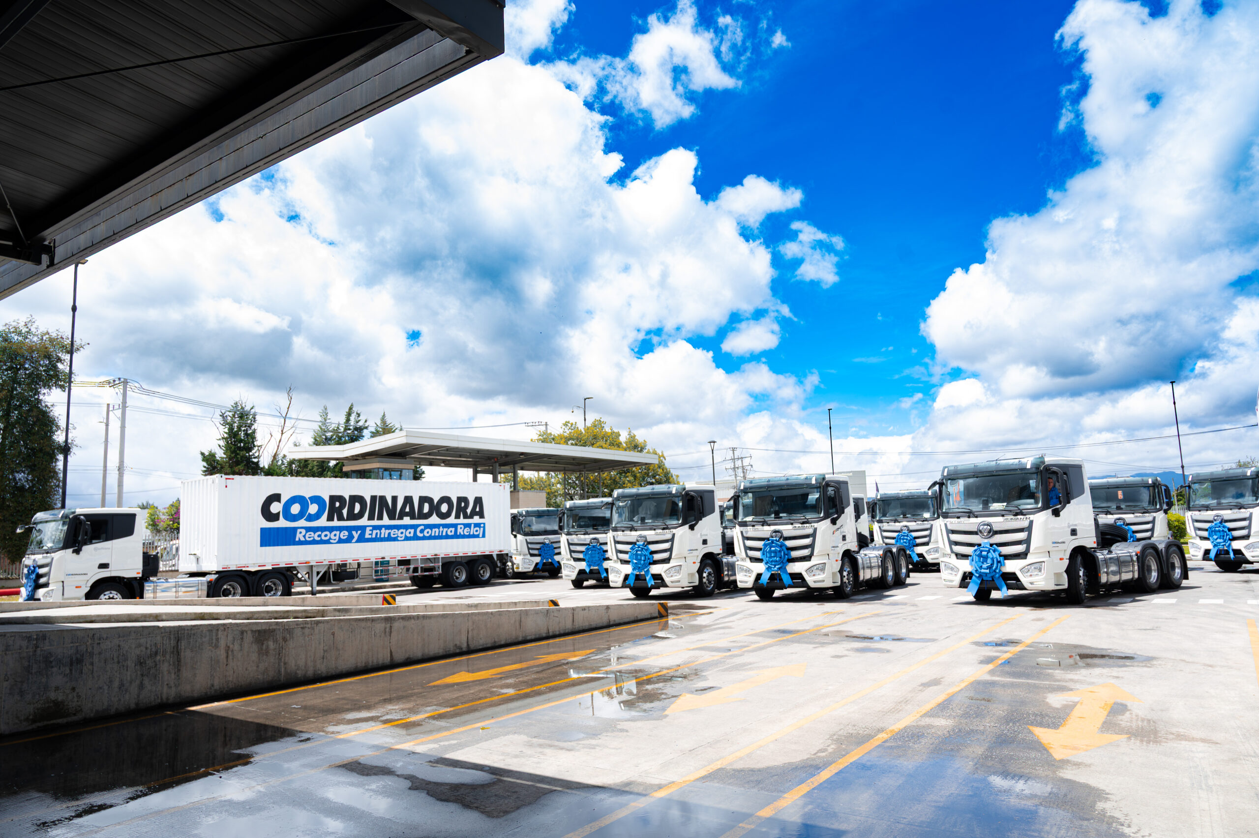 Coordinadora y Navitrans renuevan su alianza con Foton Auman EST