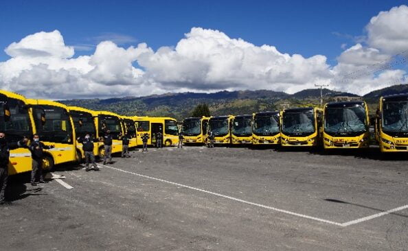 Volkswagen ingresa al sistema Transmilenio con primeros buses Euro VI en Colombia