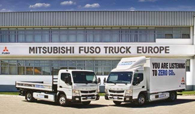 MITSUBISHI-FUSO PRUEBA EL CANTE E-CELL EN PORTUGAL