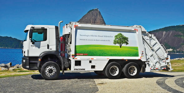 PRIMER CAMIÓN HÍBRIDO PARA RECOLECCIÓN DE BASURA
