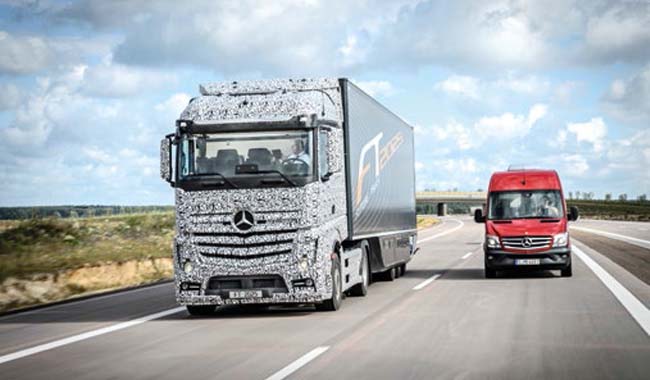 MERCEDES-BENZ PREPARA SU CAMIÓN AUTÓNOMO PARA 2025