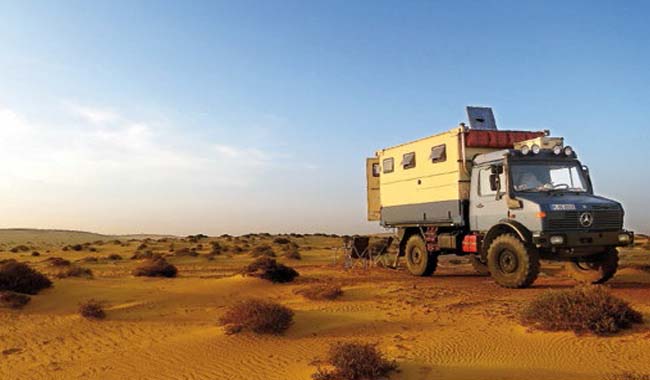 LA VUELTA AL MUNDO EN UN UNIMOG