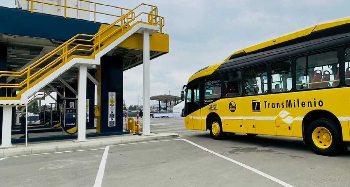 Se inauguran Patio-Taller de Transmilenio en Cota con tecnología GNV