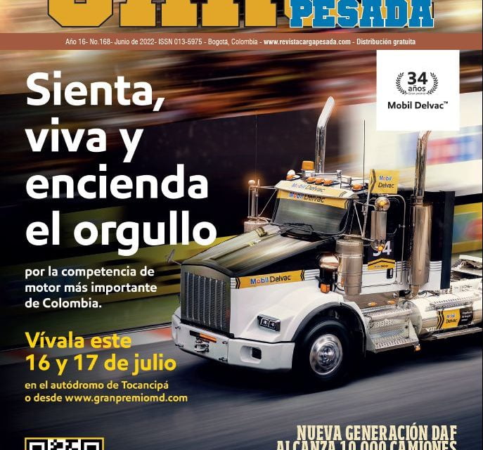 Revista Carga Pesada Edición 168 Junio 2022