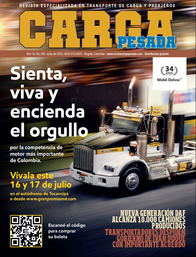 Revista Carga Pesada Edición 168 Junio 2022