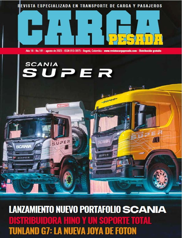 Revista Carga Pesada Edición 181 Agosto 2023