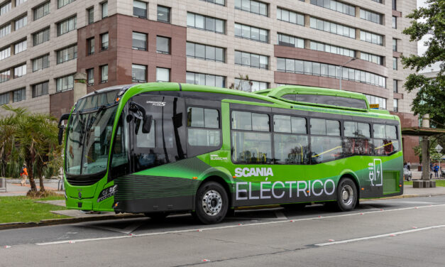 Scania pone en marcha su primer bus eléctrico urbano en Colombia